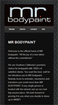 Mobile Screenshot of mrbodypaint.com